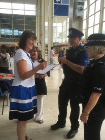 Painful encounter with the law